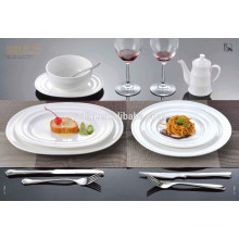 Line series white porcelain dinnerware, dinnerware, dinnerware set